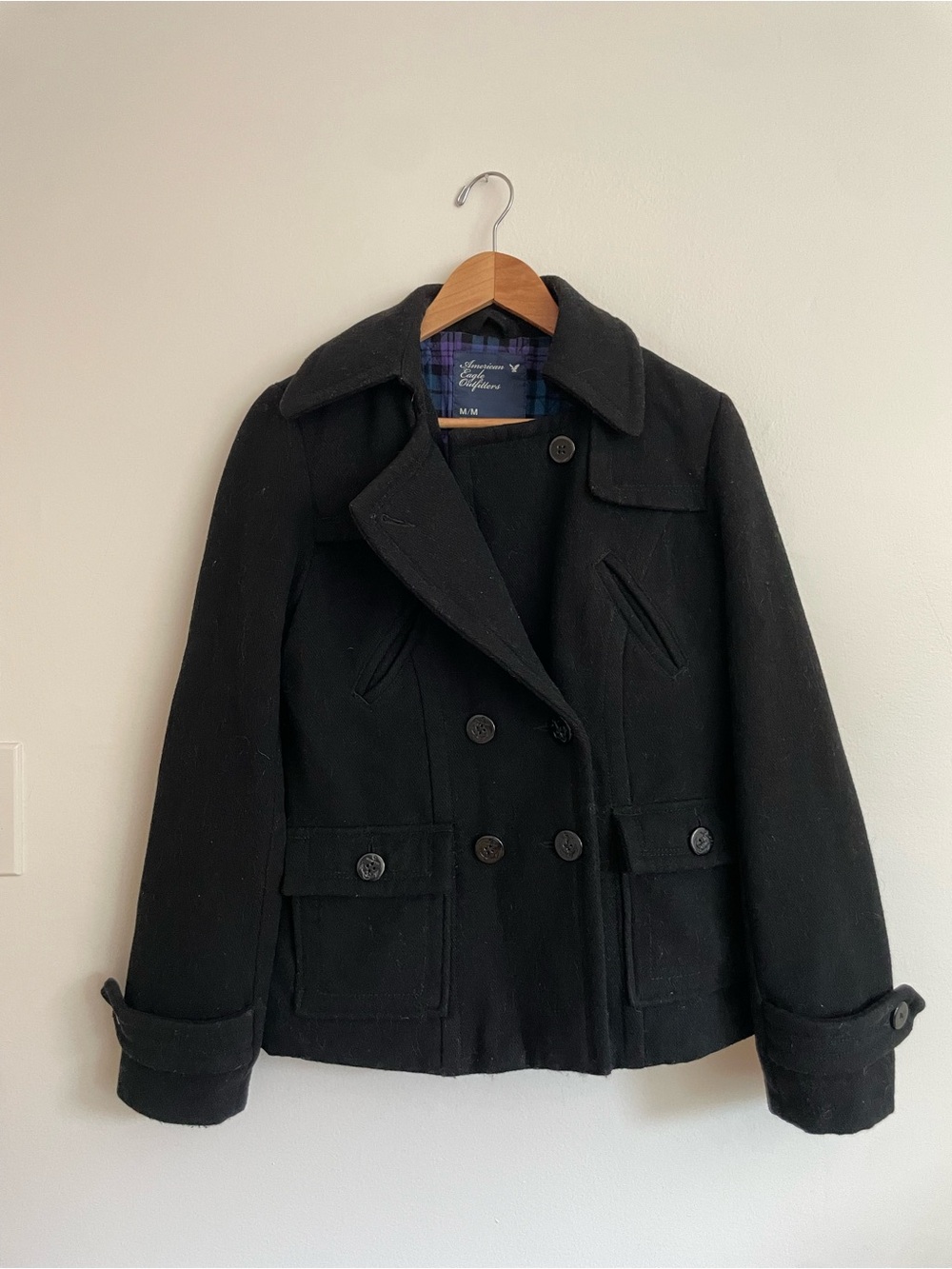 AE Woolblend Peacoat